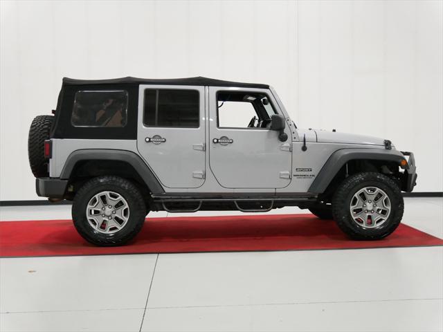 used 2014 Jeep Wrangler Unlimited car, priced at $18,991