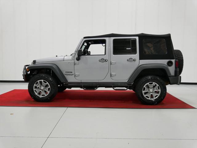 used 2014 Jeep Wrangler Unlimited car, priced at $18,991