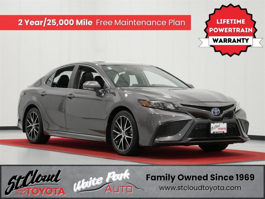 used 2023 Toyota Camry Hybrid car, priced at $27,491