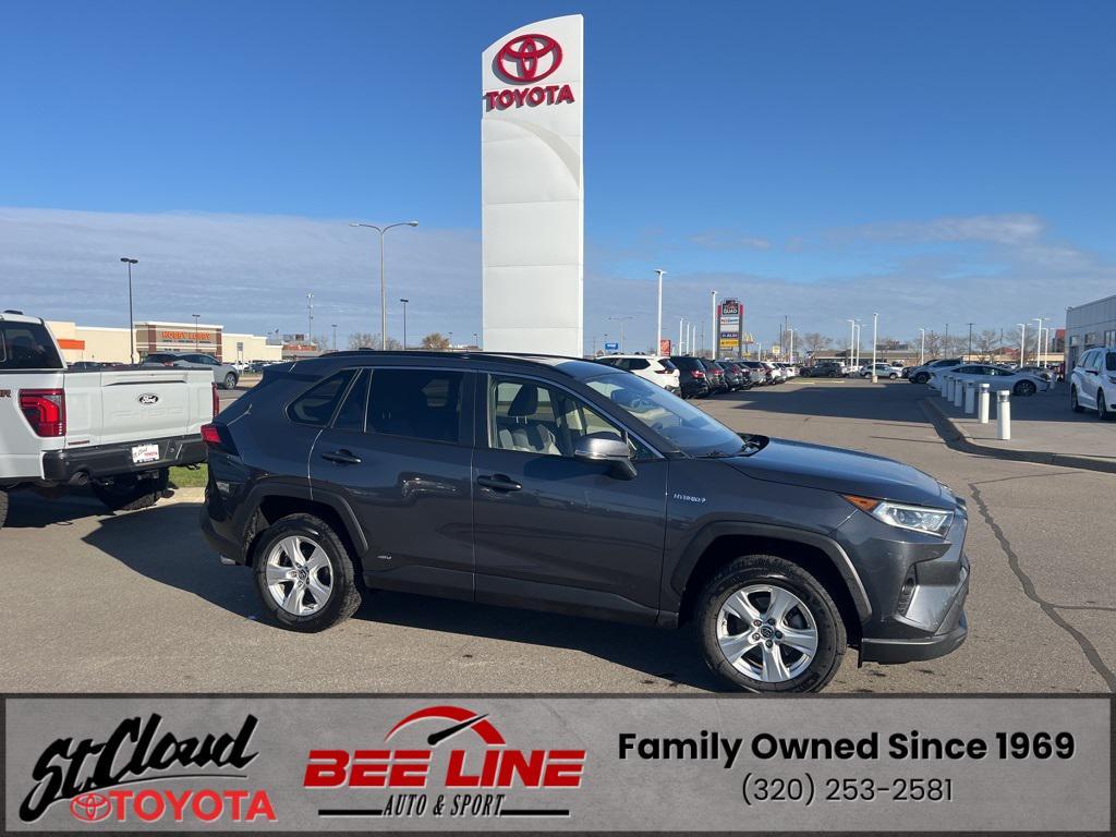 used 2021 Toyota RAV4 Hybrid car, priced at $24,991