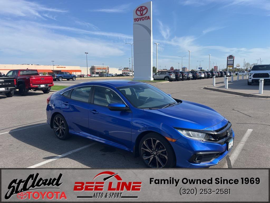 used 2019 Honda Civic car, priced at $20,491