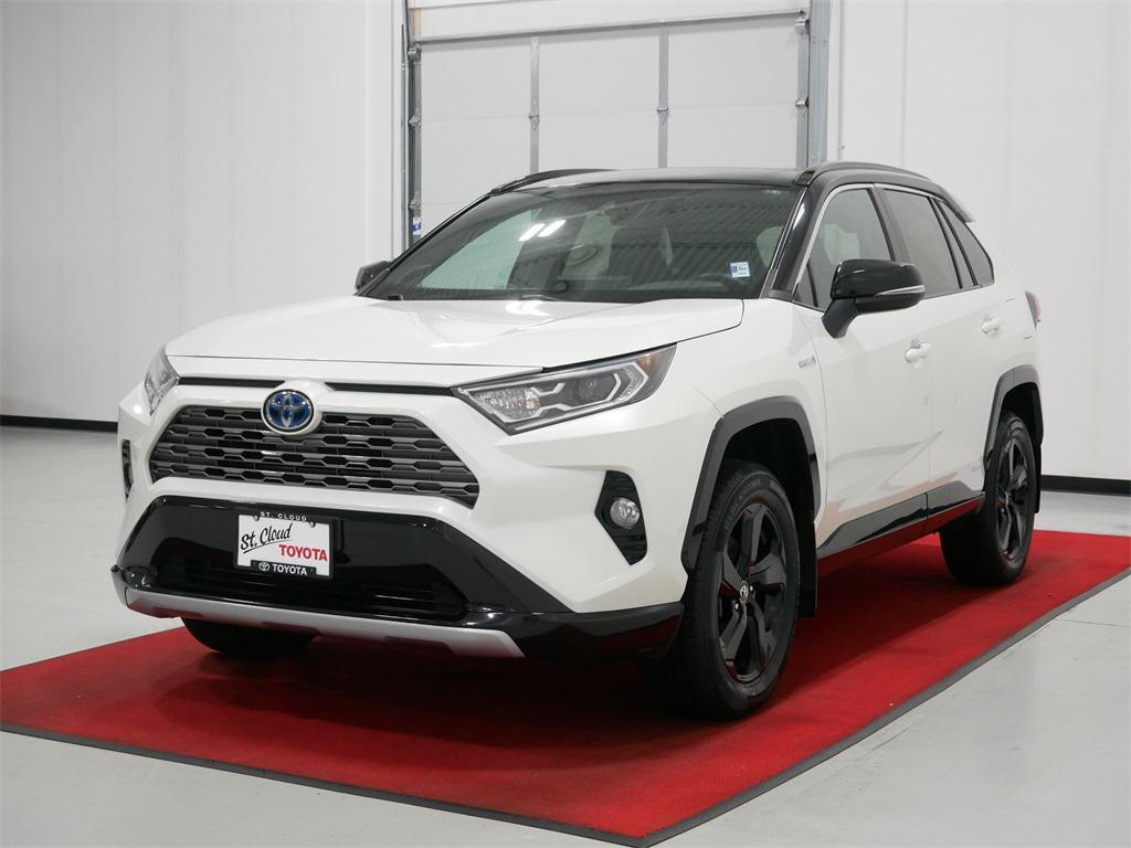 used 2021 Toyota RAV4 Hybrid car, priced at $26,991
