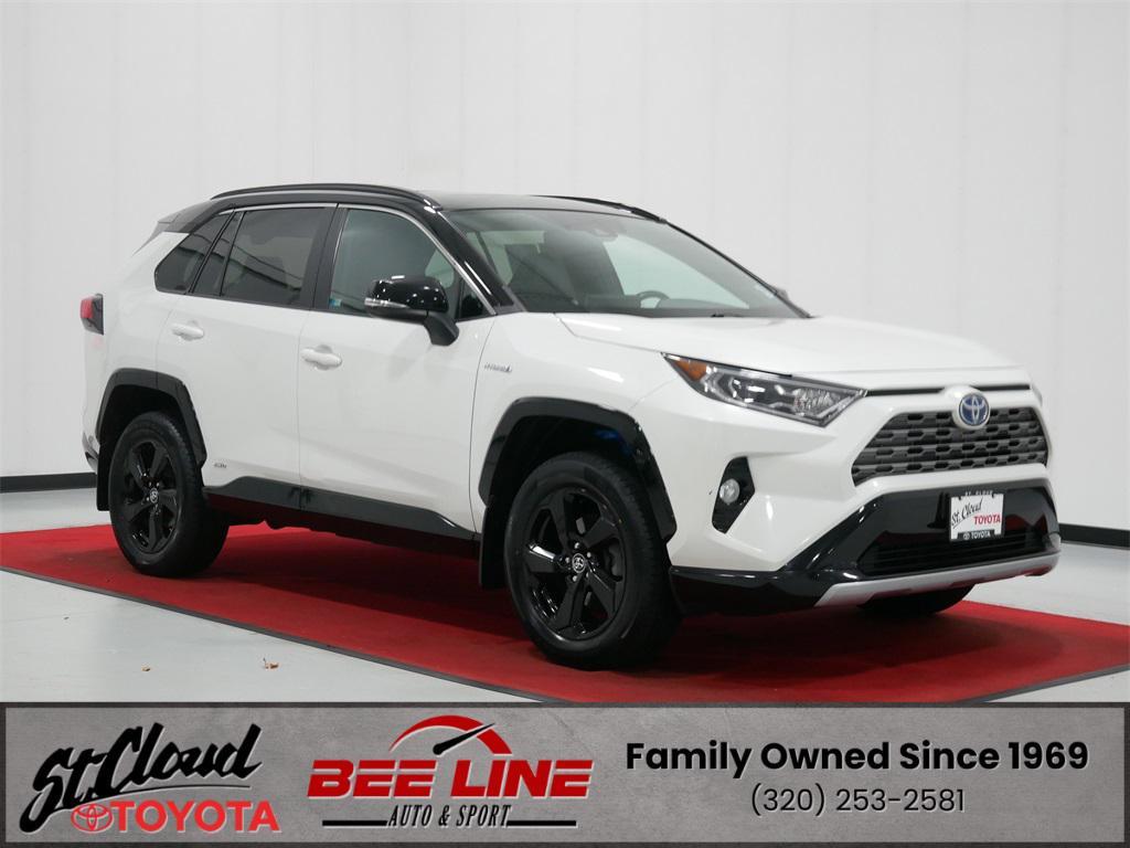 used 2021 Toyota RAV4 Hybrid car, priced at $26,991