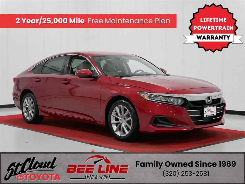 used 2021 Honda Accord car, priced at $21,991