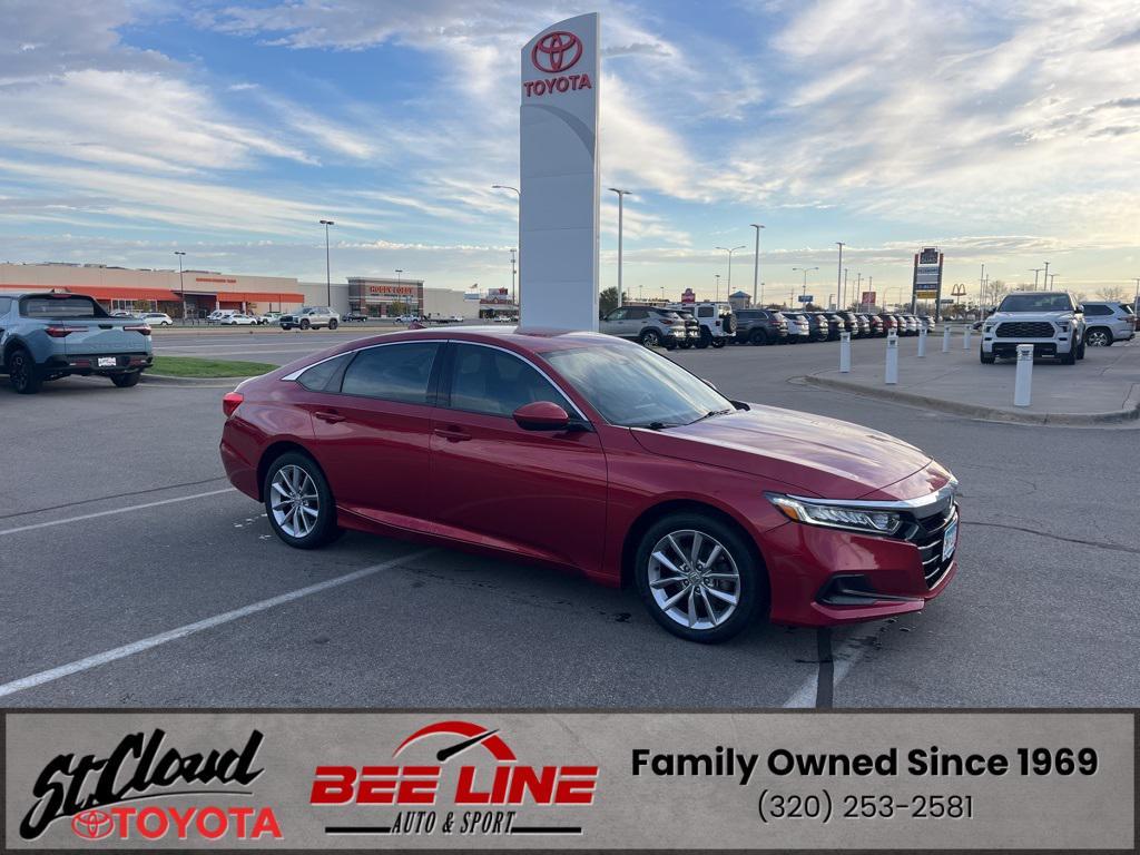 used 2021 Honda Accord car, priced at $21,991