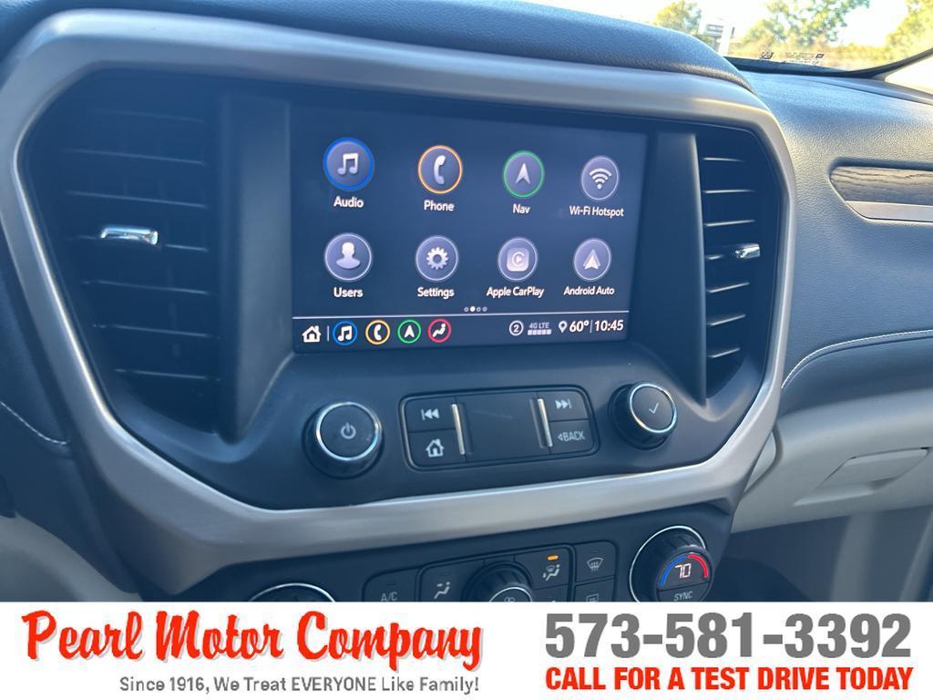 used 2020 GMC Acadia car, priced at $27,500