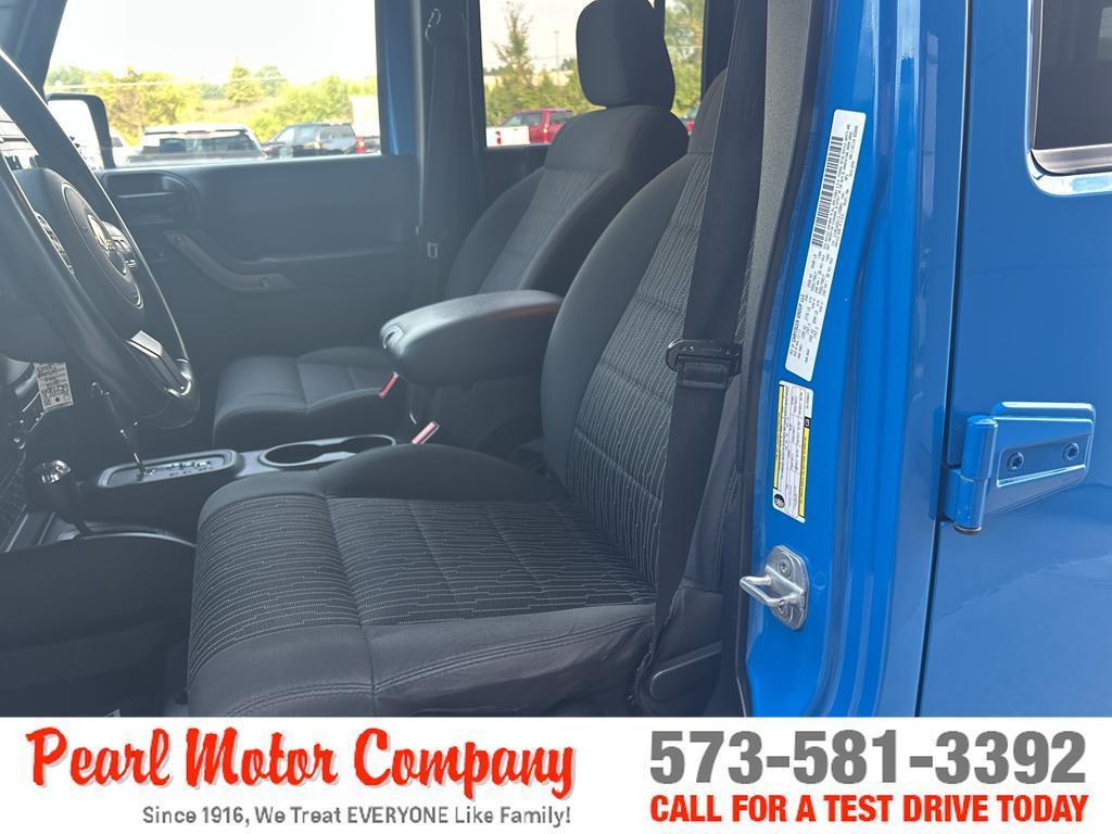 used 2012 Jeep Wrangler Unlimited car, priced at $17,500