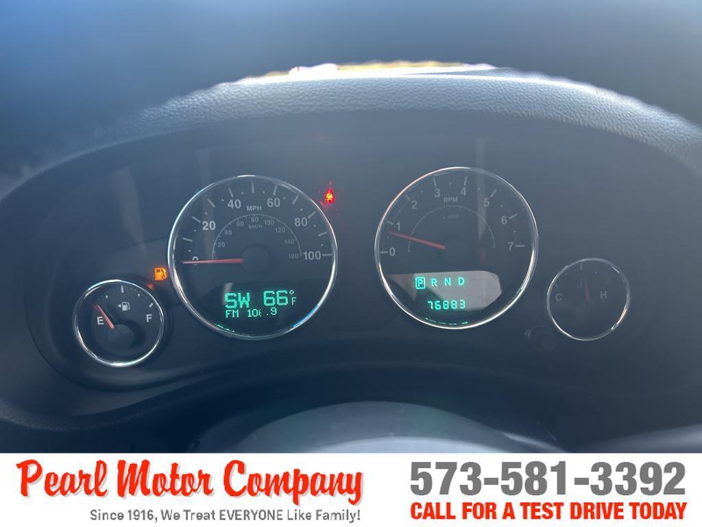 used 2012 Jeep Wrangler Unlimited car, priced at $17,500