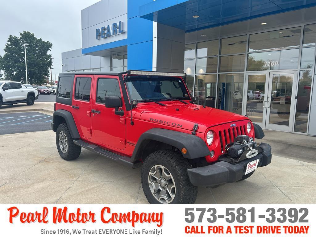 used 2015 Jeep Wrangler Unlimited car, priced at $23,500