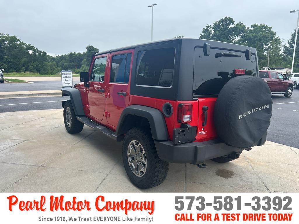used 2015 Jeep Wrangler Unlimited car, priced at $23,500