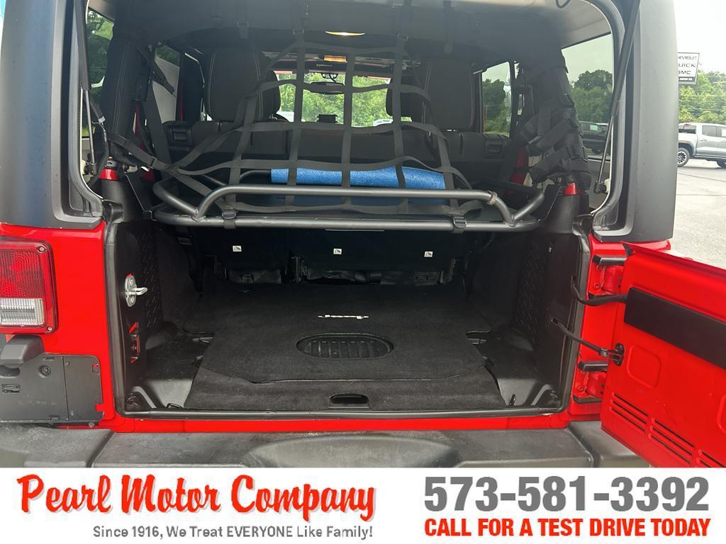 used 2015 Jeep Wrangler Unlimited car, priced at $23,500