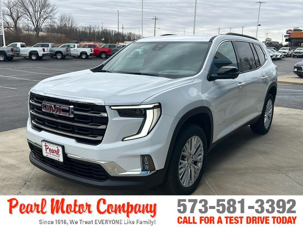 new 2025 GMC Acadia car, priced at $46,180