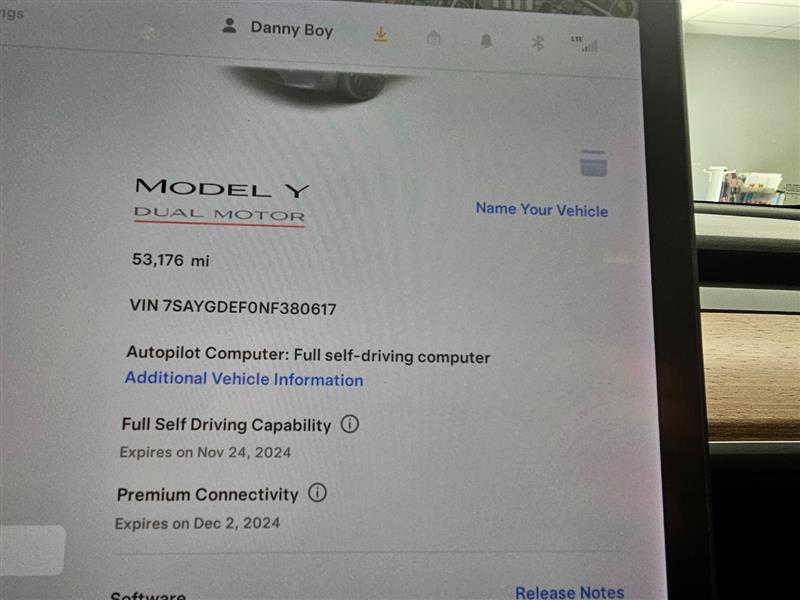 used 2022 Tesla Model Y car, priced at $31,995