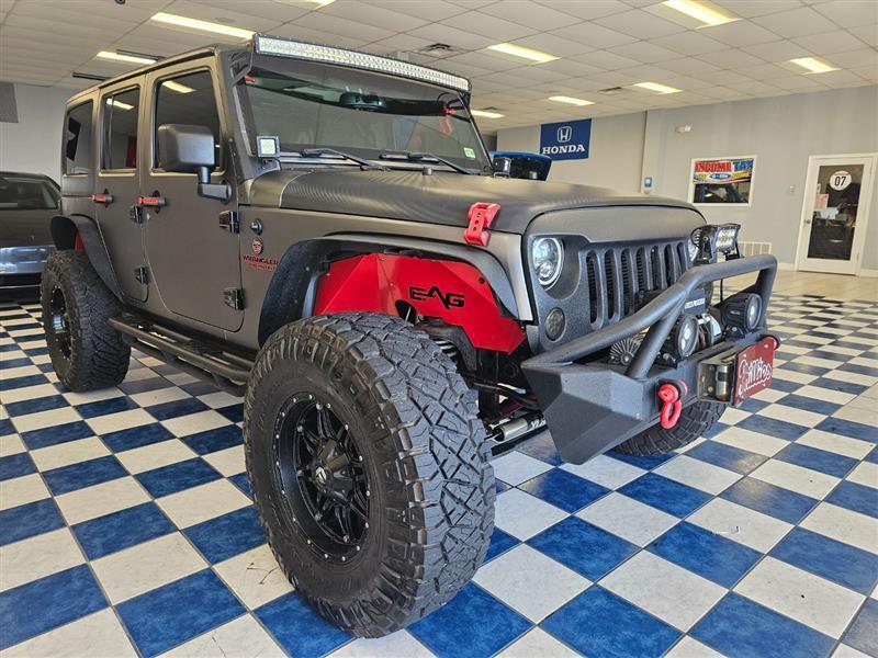 used 2014 Jeep Wrangler Unlimited car, priced at $17,995