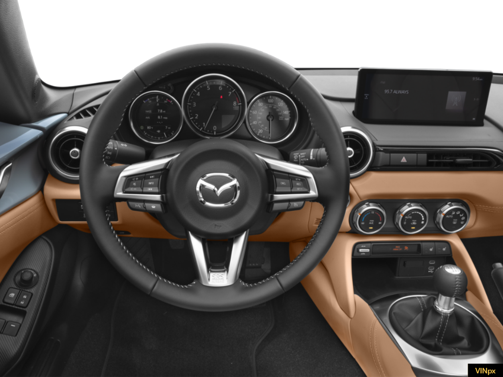 new 2024 Mazda MX-5 Miata RF car, priced at $40,140