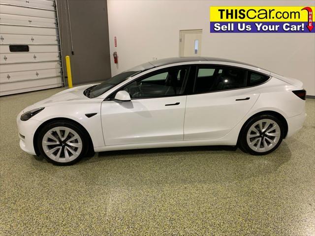 used 2022 Tesla Model 3 car, priced at $24,395