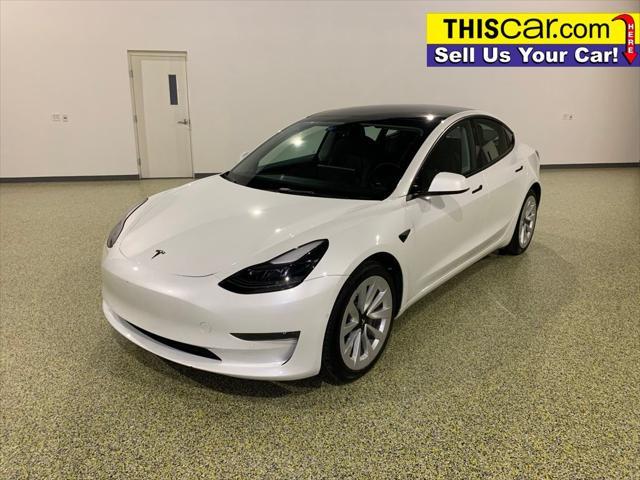 used 2022 Tesla Model 3 car, priced at $24,395