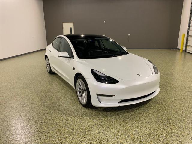 used 2022 Tesla Model 3 car, priced at $24,395