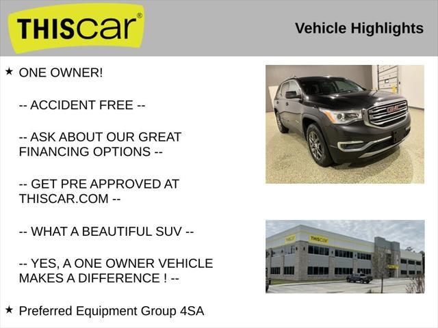 used 2017 GMC Acadia car, priced at $12,865