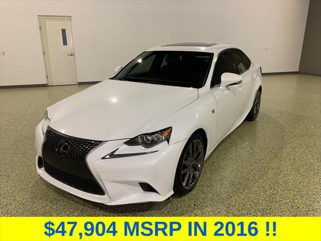 used 2016 Lexus IS 350 car, priced at $17,335