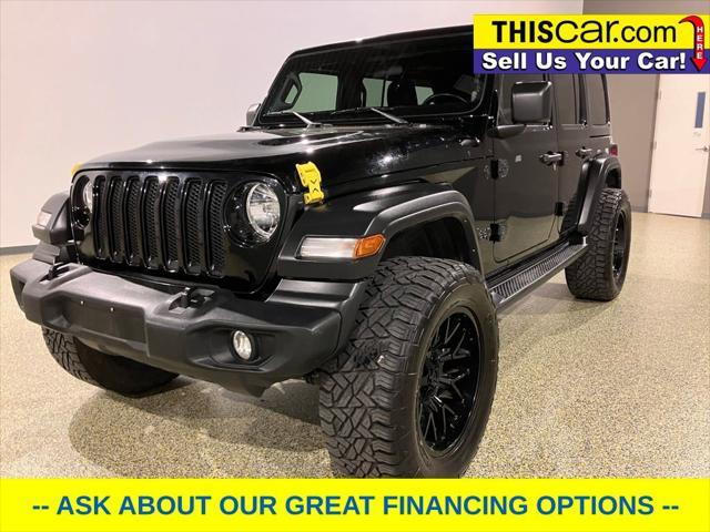 used 2022 Jeep Wrangler Unlimited car, priced at $27,675