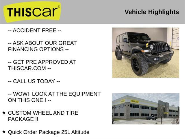 used 2022 Jeep Wrangler Unlimited car, priced at $27,675