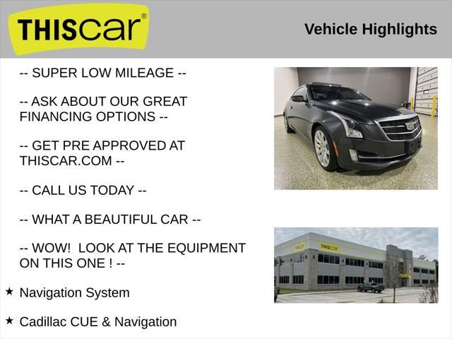 used 2016 Cadillac ATS car, priced at $19,875