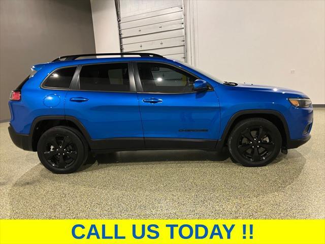 used 2021 Jeep Cherokee car, priced at $18,985