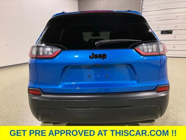 used 2021 Jeep Cherokee car, priced at $18,985