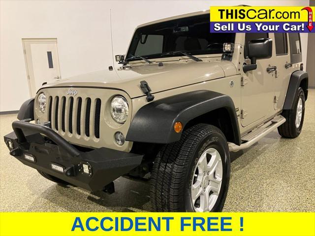 used 2017 Jeep Wrangler Unlimited car, priced at $22,475