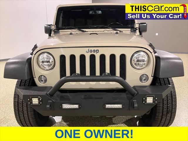 used 2017 Jeep Wrangler Unlimited car, priced at $22,475