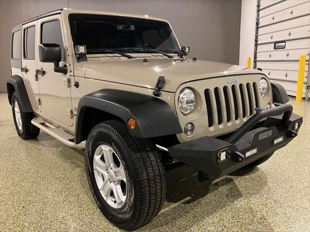 used 2017 Jeep Wrangler Unlimited car, priced at $22,475