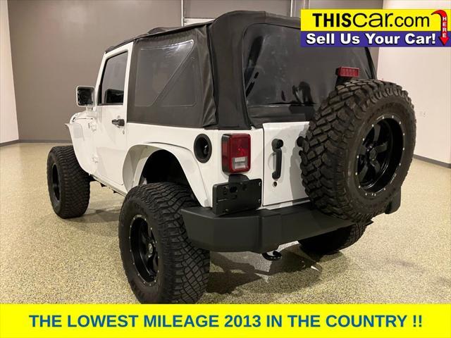 used 2013 Jeep Wrangler car, priced at $18,985