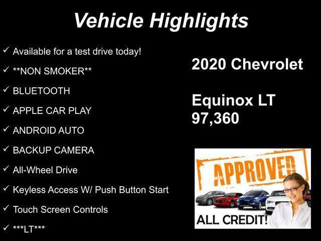 used 2020 Chevrolet Equinox car, priced at $13,956