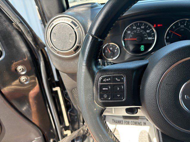 used 2015 Jeep Wrangler Unlimited car, priced at $18,754