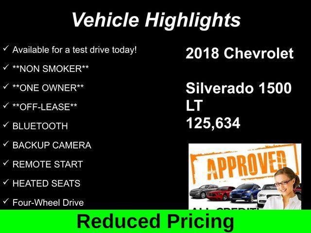 used 2018 Chevrolet Silverado 1500 car, priced at $18,724