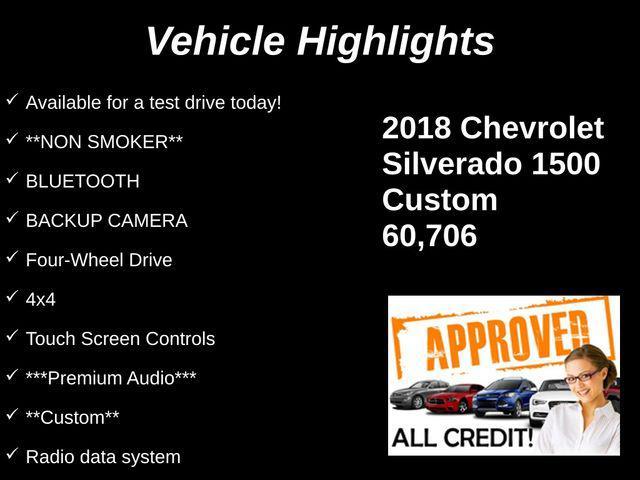 used 2018 Chevrolet Silverado 1500 car, priced at $25,594