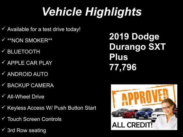 used 2019 Dodge Durango car, priced at $21,561