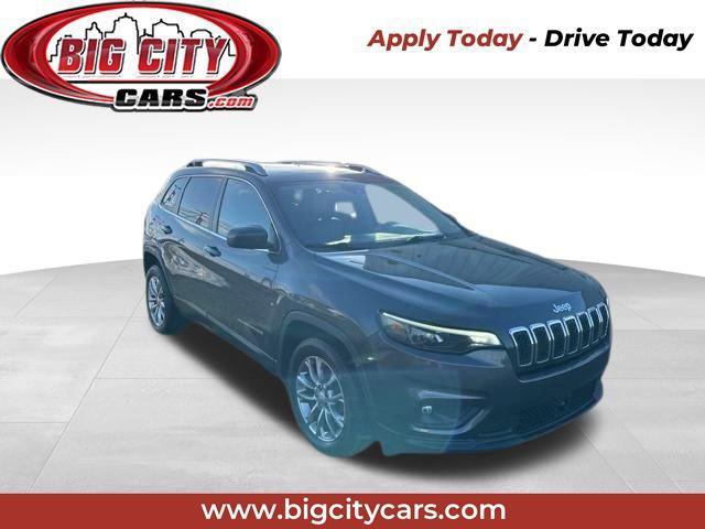 used 2021 Jeep Cherokee car, priced at $13,287