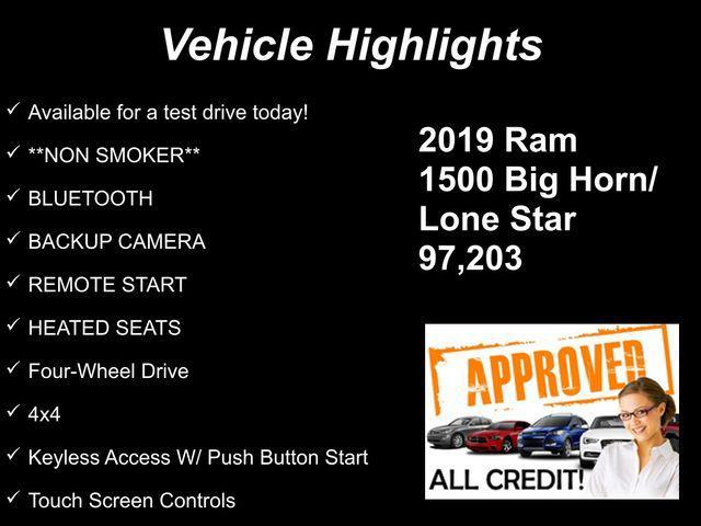 used 2019 Ram 1500 car, priced at $22,440