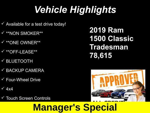 used 2019 Ram 1500 car, priced at $22,151