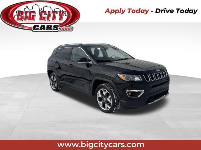 used 2021 Jeep Compass car, priced at $19,539