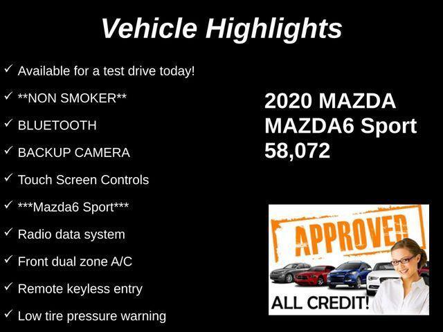 used 2020 Mazda Mazda6 car, priced at $17,335