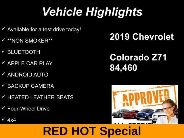 used 2019 Chevrolet Colorado car, priced at $24,061