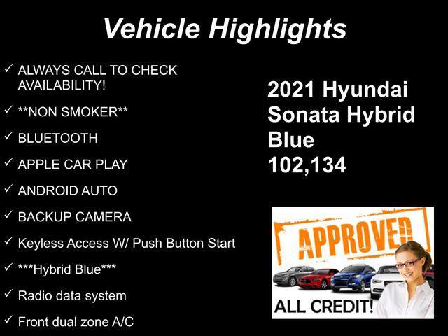 used 2021 Hyundai Sonata car, priced at $13,660