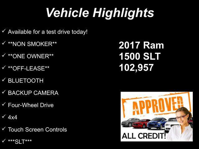 used 2017 Ram 1500 car, priced at $19,360