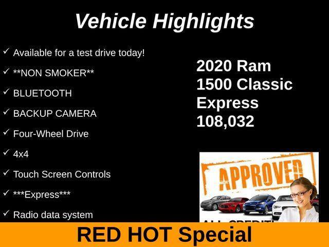 used 2020 Ram 1500 Classic car, priced at $22,664