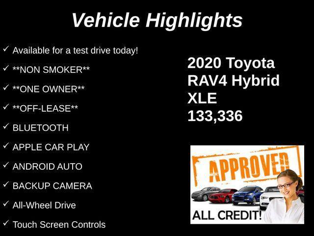 used 2020 Toyota RAV4 Hybrid car, priced at $20,836