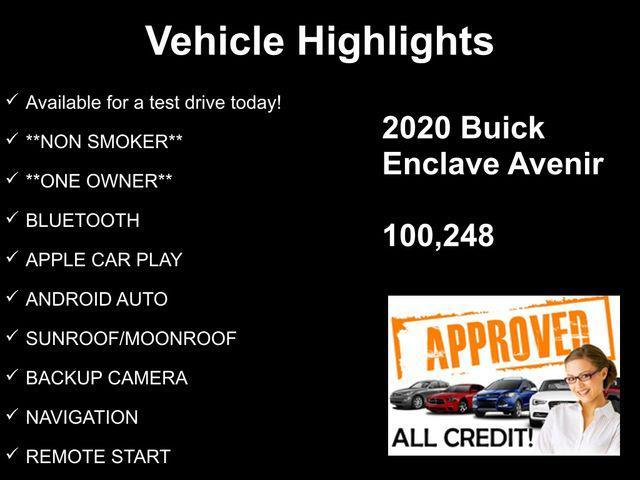 used 2020 Buick Enclave car, priced at $23,300