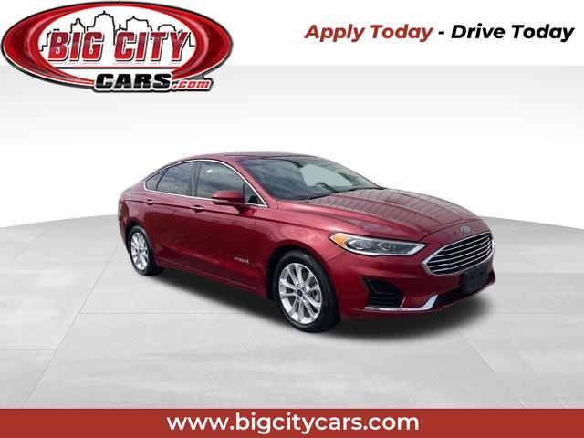 used 2019 Ford Fusion Hybrid car, priced at $13,789